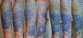 Gabriel Cece - blue flowers