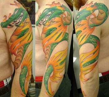 Henna Tattoo Virginia Beach on Gabriel Cece Dot Com   Tattoos   Sleeve   Helmut Dragon