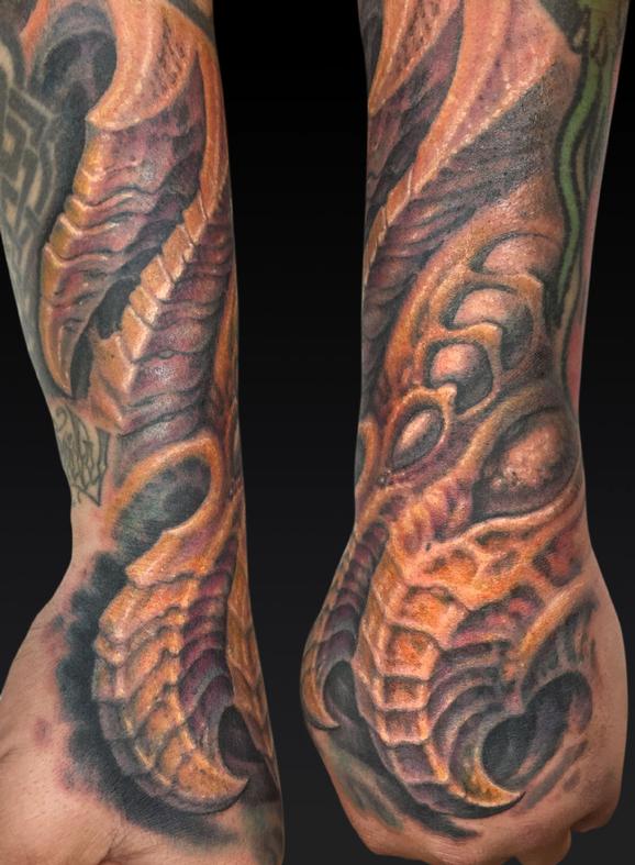 Tattoos - Chris Hall Hand - 122011