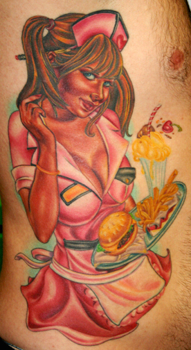Tattoos - Tim Harris - Car Hop Cutie