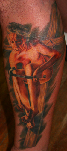 Tattoos - Tim Harris - Self Crucifiction