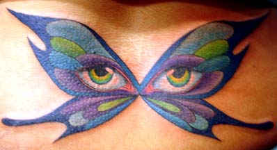 Tattoos - Nature Animal Butterfly tattoos - butterfly eyes