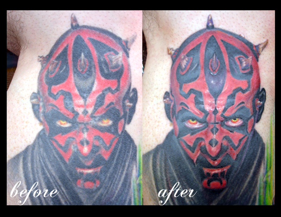 Tattoos - Julio Rodriguez - darth maul