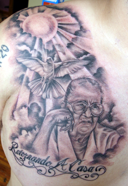 Tattoos - Julio Rodriguez - grandma