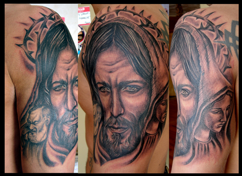 Tattoos - Julio Rodriguez - jesus trio