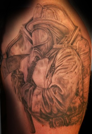 Firefighter Tattoos on Inspiration   Worlds Best Tattoos   Tattoos   Tim Harris   Firefighter