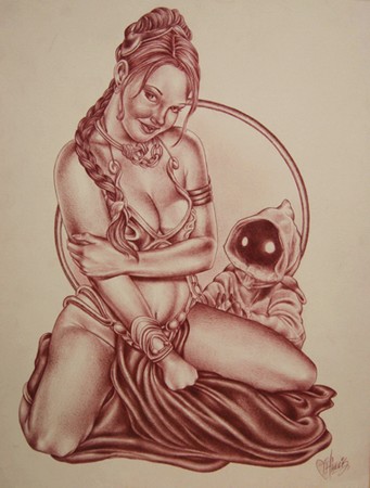 Tattoos - Princess Leia (Slave I) - 43111