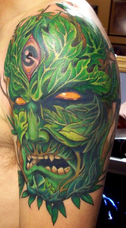 Tattoos - Julio Rodriguez - tree man