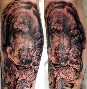 Tattoos - Julio Rodriguez - ralphs dog
