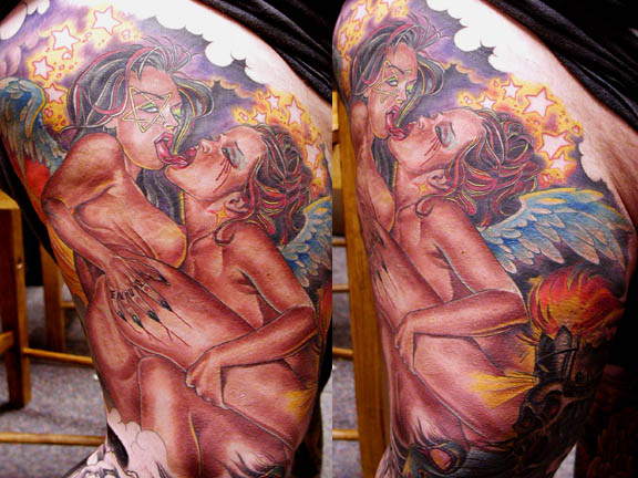 wow tattoos. hot Wow Tattoos Customer