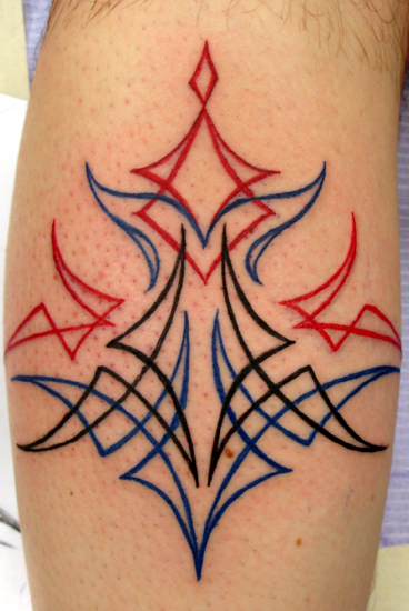 Tattoos - Julio Rodriguez - pinstripe