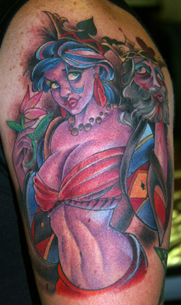 Tattoos - Pin Up tattoos - Killer Queen