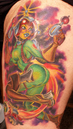 Tattoos - Nature Fire tattoos - Space Gal