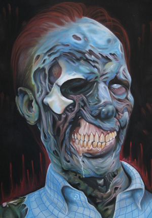 Art Galleries - Julio Rodriguez - 3rd stage zombie