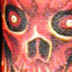 tattoo galleries/ - flaming skulls