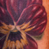 tattoo galleries/ - Pansy Flower - 40672