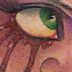 tattoo galleries/ - Bleeding eye Virgin. - 5172