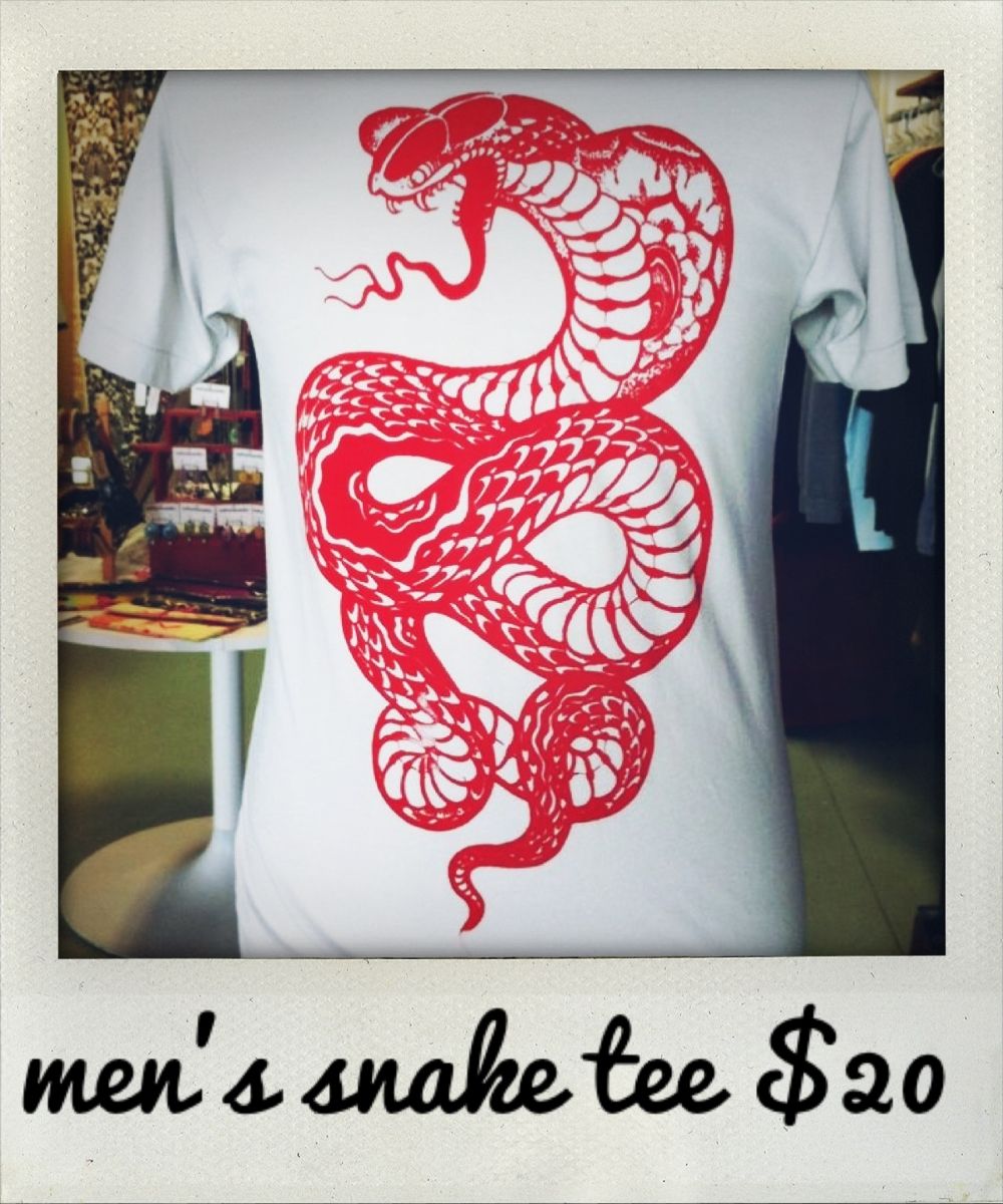 Men's snake t-shirt