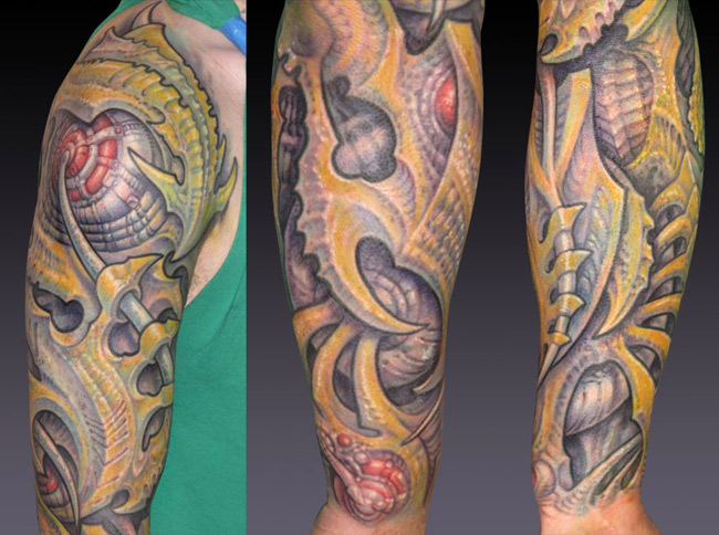 bio half sleeve coverup tattoo I also recommend working carefully to create