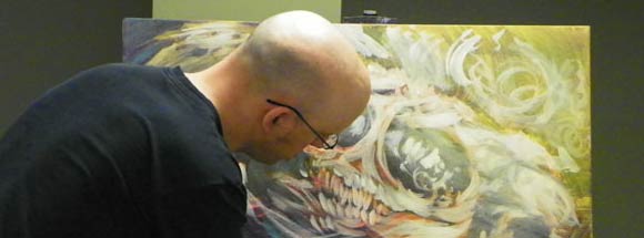 Chris Dingwell Painting workshop
