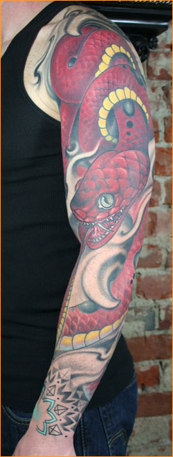 snake tattoo