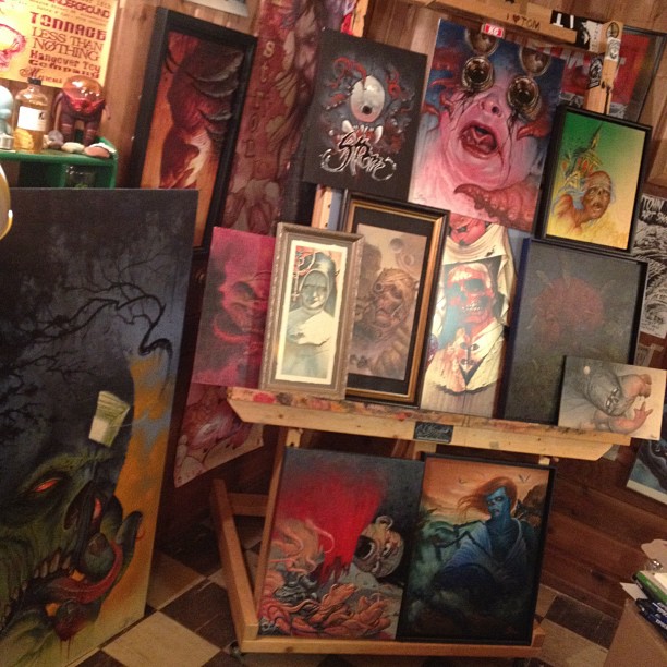 tomstrompainting
