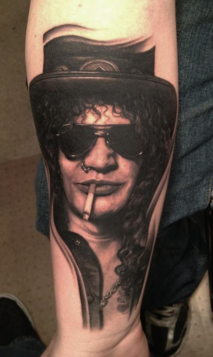 slash guns and roses tattoo