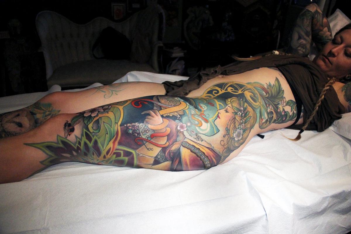 pandora's box by Jeff Gogue Tattoos