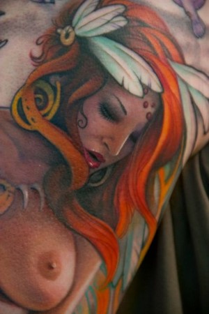 Tattoos - sleeve close up