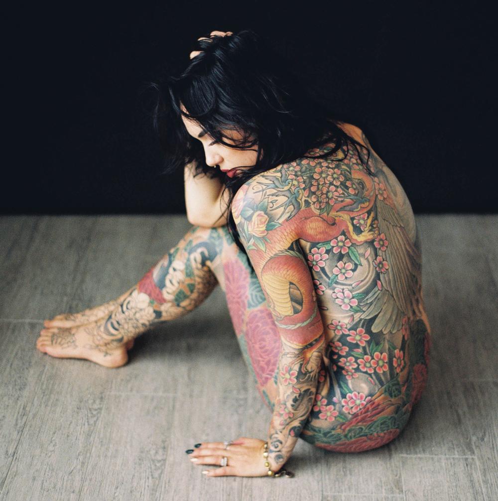 Tattoos - bodysuit in progress - 115427