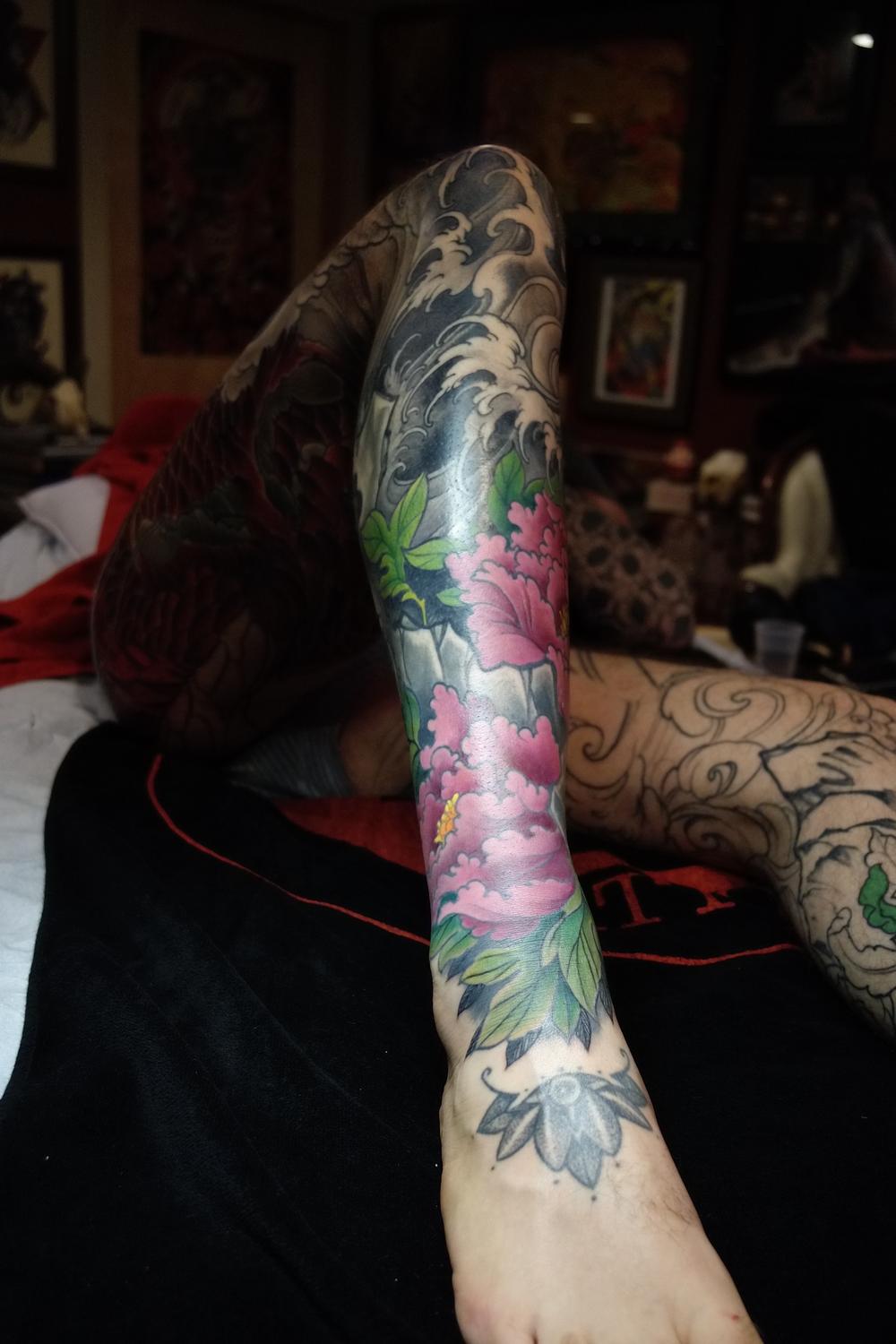 Tattoos - body suit in progress - 115143