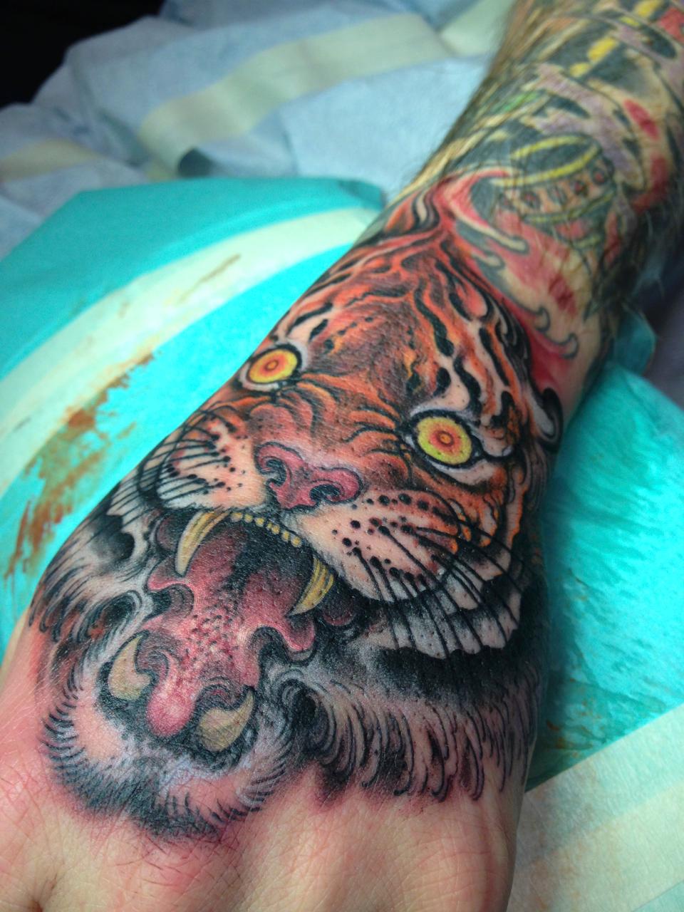 Tattoos - tiger - 114619