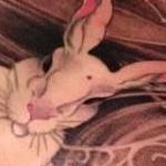 Tattoos - Art Nouveau Rabbit - 68095