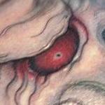 Tattoos - Evil Hanya Mask  - 68890