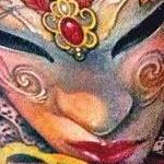 Tattoos - Venetian Mask - 74763