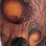 Tattoos - Glowing Eyes Skull - 68891