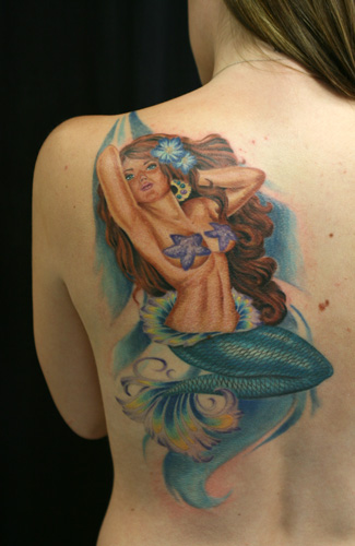 Jesso Brittanys Mermaid Keyword Galleries Original Art Tattoos 