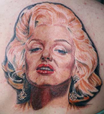 Jesso Marilyn Monroe Keyword Galleries Color Tattoos Portrait Tattoos 