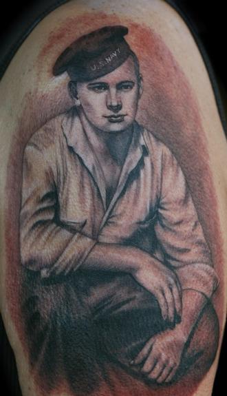 Keyword Galleries Black and Gray Tattoos Portrait Tattoos 