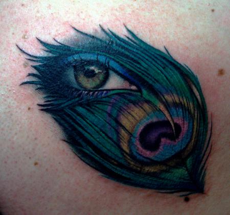 Tattoos - Dayna peacock eye - 73542
