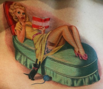 Jesso - Scared Pin up