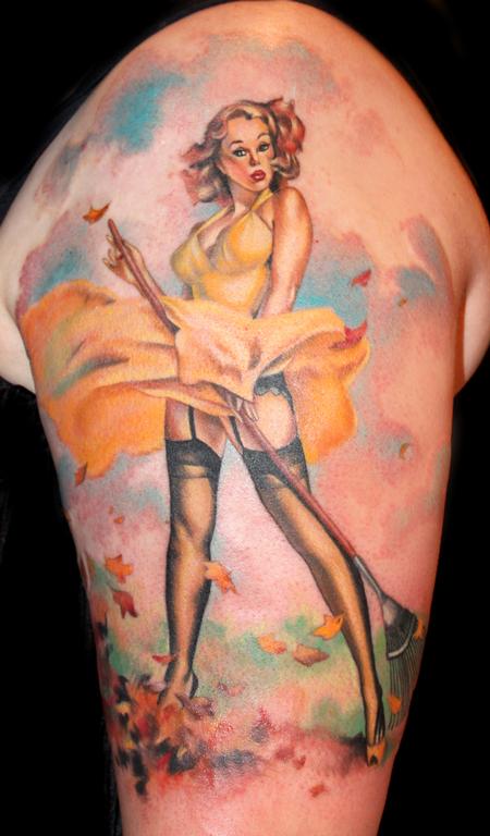 Tattoos - Elvgren's Fresh Breeze - 73543
