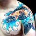 Tattoos - James koi chest/shoulder - 73541