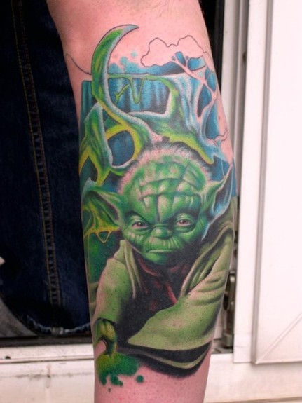 Tattoos Of Yoda Tattoos Of Yoda