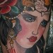 tattoo galleries/ - tiger girl tattoo