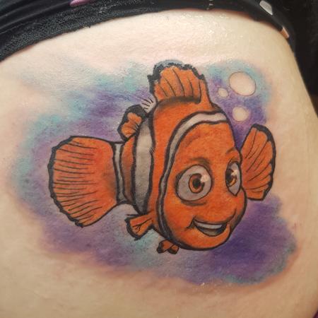 Steve Malley - Finding Nemo Color Tattoo