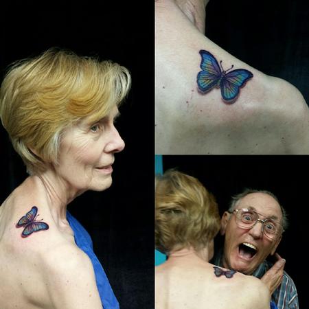Tattoos - Butterfly - 126174