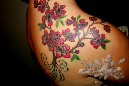 Tattoos - Flower Tree - 102290