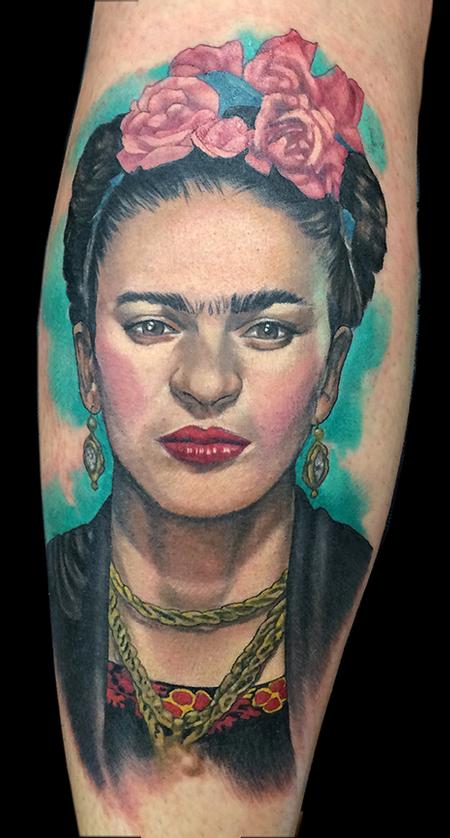 Katelyn Crane - Frida tattoo