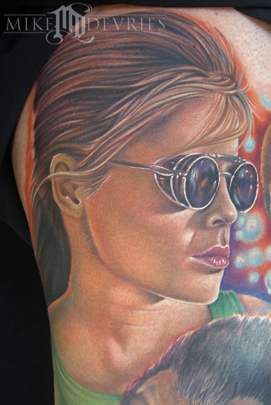 Mike DeVries - Sarah Connor Tattoo
